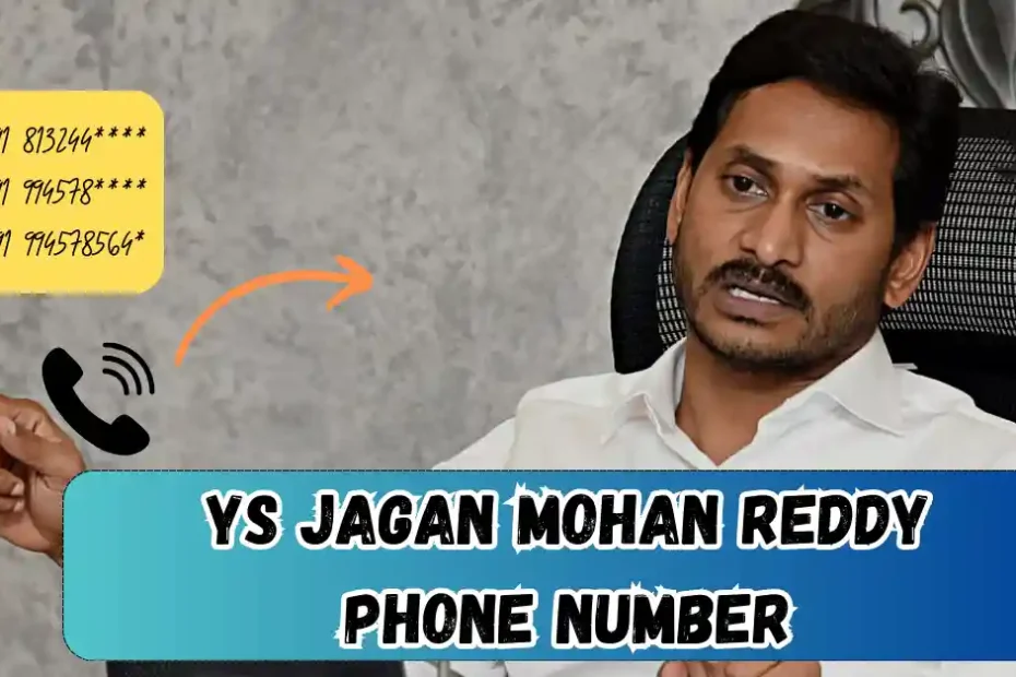 YS Jagan Mohan Reddy Phone Number