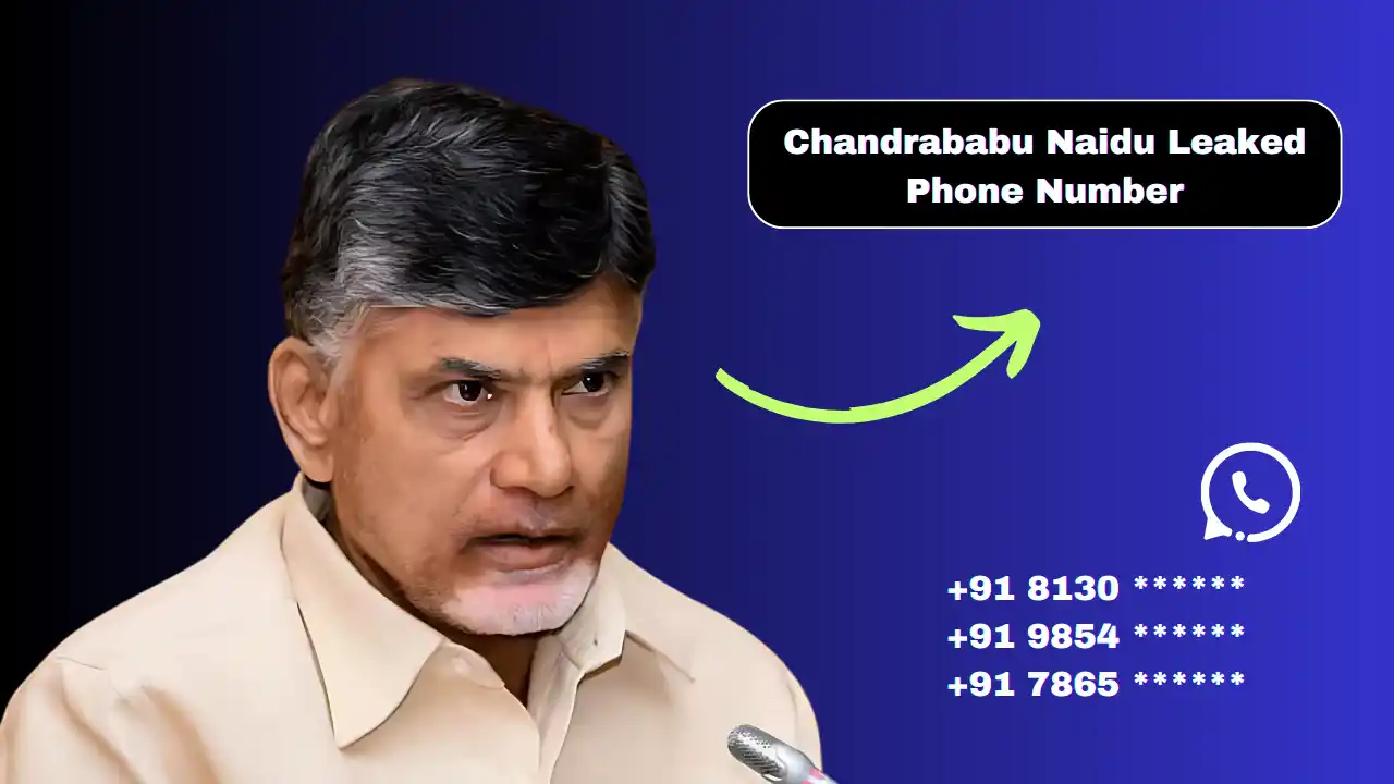 Chandrababu Naidu Phone Number